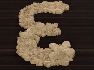 flower number 3 3D Model