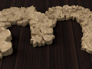 flower number 3 3D Model
