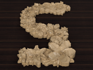 flower number 5 Modelo 3D