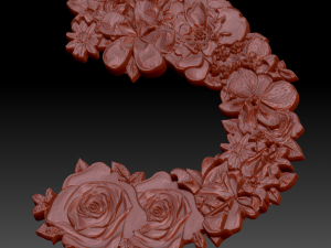 flower number 5 Modelo 3D