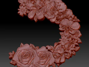 flower number 5 3D Model