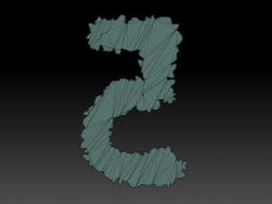 flower number 5 Modelo 3D