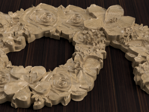 flower number 6 3D Model