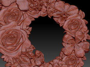 flower number 6 3D Model