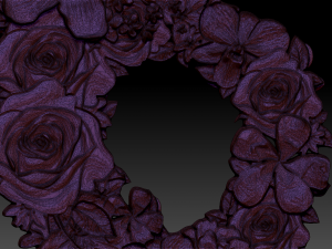 flower number 6 3D Model