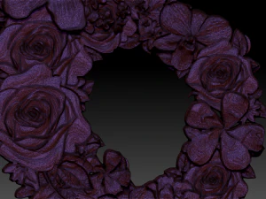 flower number 6 3D Model