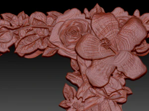 flower number 7 3D Model