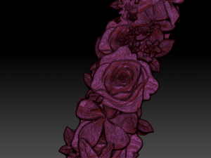 flower number 7 3D 모델