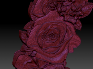 flower number 7 3D 모델
