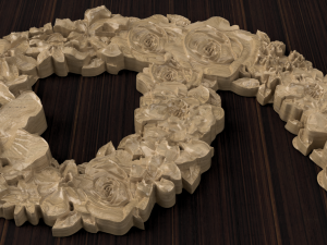 flower number 9 3D Model
