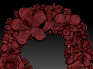 flower number 9 3D Model