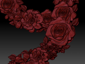 flower number 9 3D Model