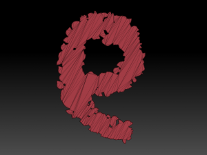 flower number 9 3D Model