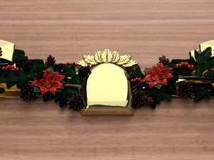 christmas ornament 1 3D Model