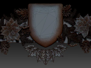 christmas ornament 1 3D Model