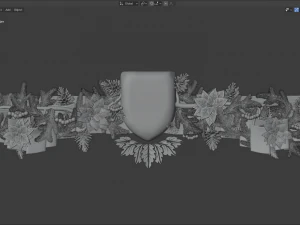 christmas ornament 1 3D Model