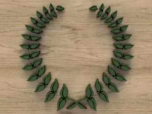 coroa de louros 1 Modelo 3D