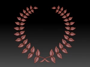 laurel wreath 1 3D Model