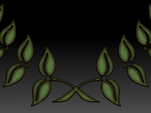 laurel wreath 1 3D Model