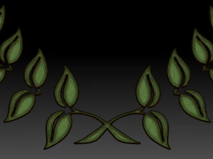 laurel wreath 1 3D Model