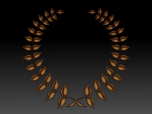 laurel wreath 1 3D Model