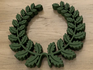oak wreath 3D Model