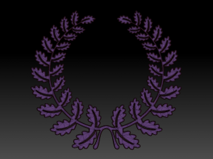 oak wreath 3D-Modell