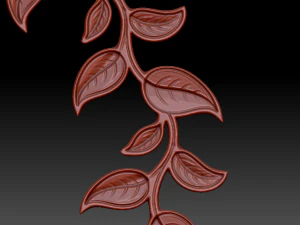 wreath of leaves 3D Model