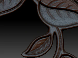 wreath of leaves 3D Model