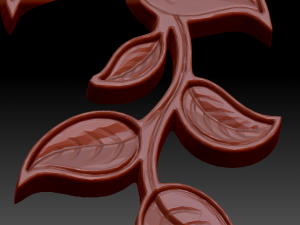 wreath of leaves Modelo 3D