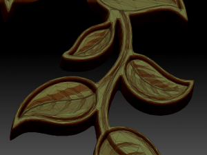 wreath of leaves Modelo 3D