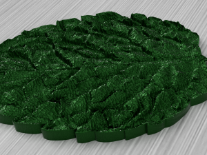 green leaf 2 3D Model