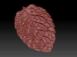green leaf 2 3D Model