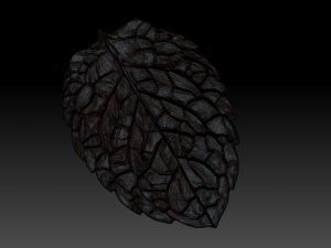 green leaf 2 3D Model