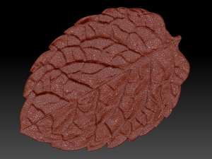 green leaf 2 3D Model
