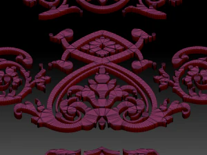 ornament collection 2 3D Model