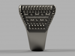 spiral ring Model 3D