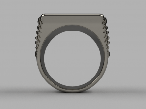spiral ring Model 3D