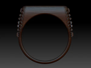 spiral ring 3D Model