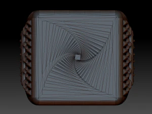 spiral ring 3D Model