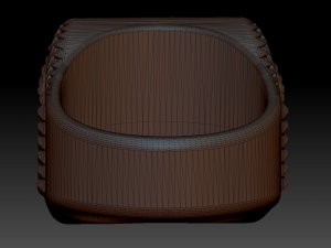 spiral ring Model 3D
