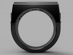 time to weed ring 3D Model