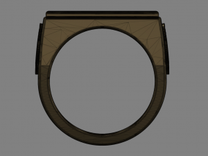 time to weed ring Model 3D