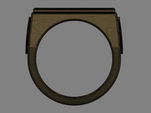 time to weed ring 3D Model