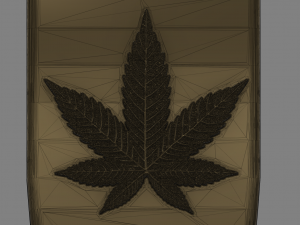 time to weed ring Model 3D
