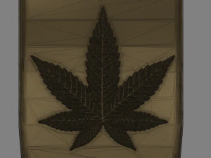 time to weed ring 3D Model