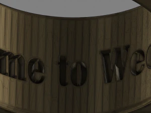 time to weed ring 3D Model