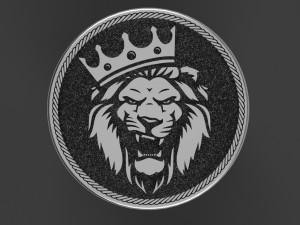 lion king ring Model Cetak 3D