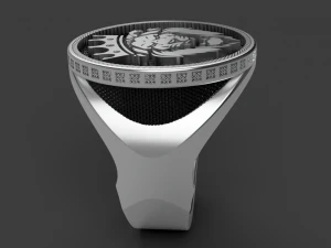 lion king ring 3D Print Model