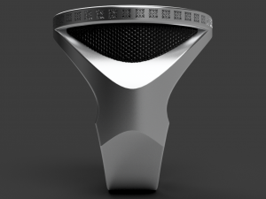 lion king ring Model Cetak 3D
